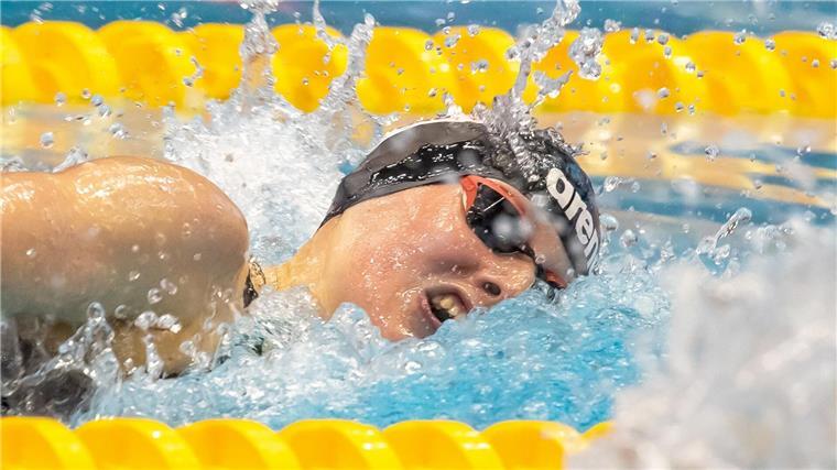 Schwimmerin Schulze trotz Vorlauf-Aus: Muss heulen vor Glück Nele Schulze hat ihren Olympia-Auftritt trotz einer sportlichen Enttäuschung genossen. (Archivbild)