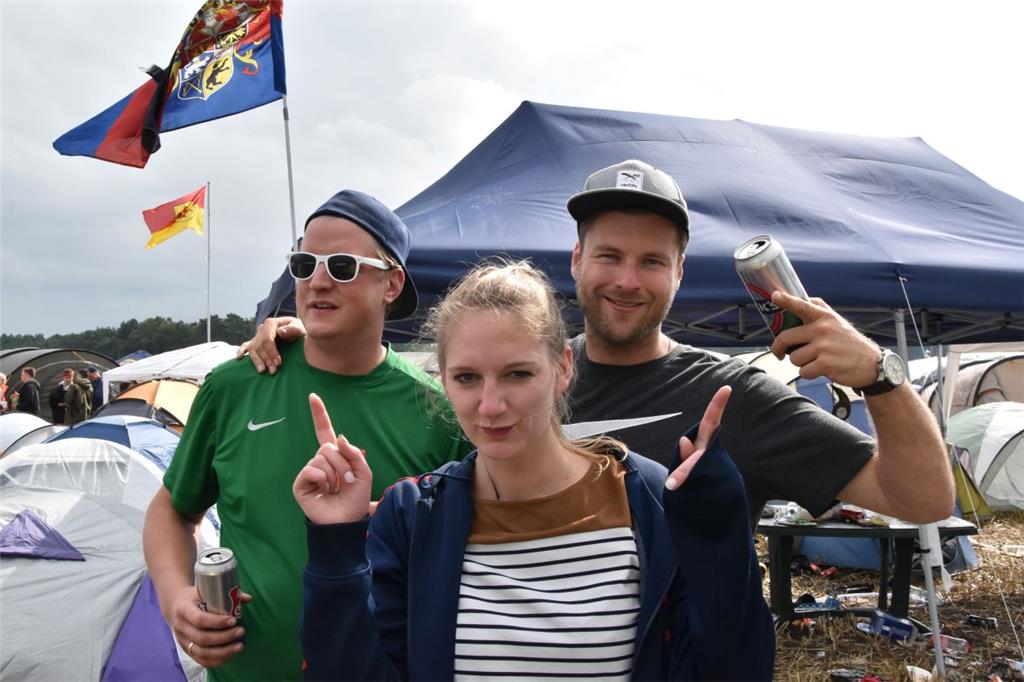 Nette Menschen, nettes Foto.