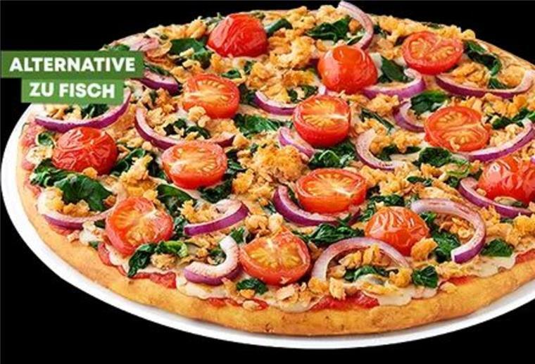 Exklusive Kreationen von fleischig bis vegan Vegane Pizza Call a Pizza