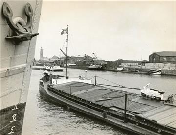 Neuer Hafen im Juli 1963. Foto NZ-Archiv