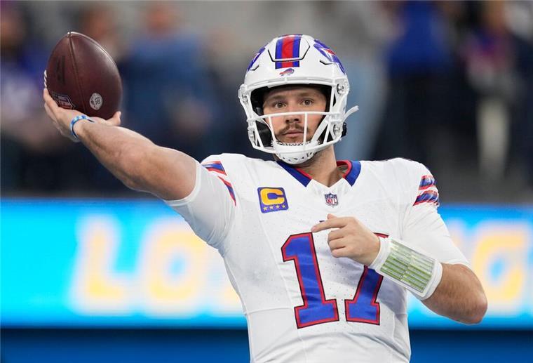NFL-Sportler Josh Allen kniete beim Heiratsantrag.(Archivbild) 