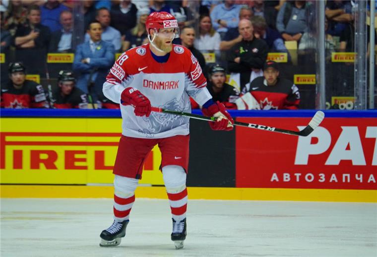 Pinguins-Verteidiger Jensen genießt die Eishockey-WM Nicholas Jensen von den Fischtown Pinguins sorgt derzeit mit Dänemark bei der Eishockey-Weltmeisterschaft für Furore.