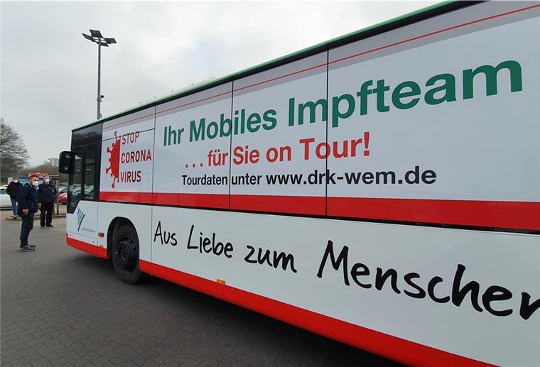 Cuxland: Impfbus rollt jetzt durch die Dörfer Ein Impfbus
