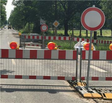 Nicht geht mehr. In Kuhstedt ist die B 74 ab Montag zum Teil voll gesperrt.