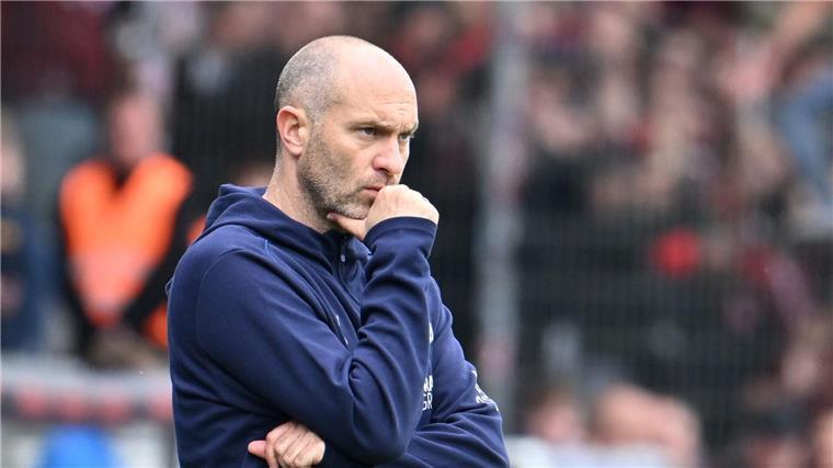 Trainerwechsel vor Relegation: Pfitzner übernimmt Eintracht Nicht mehr Braunschweig-Trainer: Daniel Scherning.