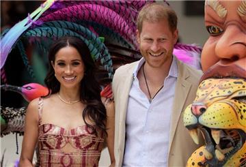 Nicht mehr im Dienste der Krone: Meghan und Harry - hier bei einem Besuch in Kolumbien. (Archivbild)