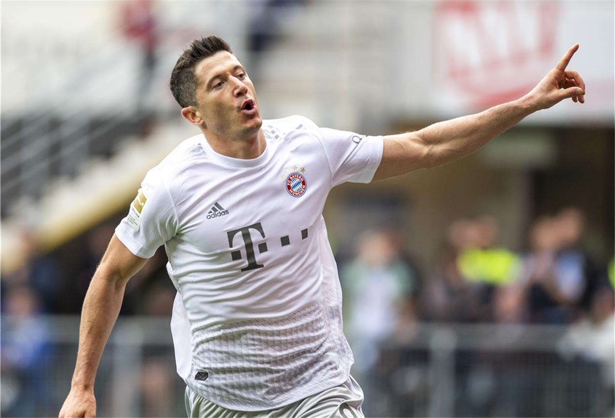 Nicht zu stoppen: Robert Lewandowski ist Europas Fußballer des Jahres.