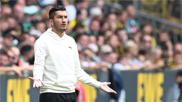 Nicht zufrieden mit dem 0:0 in Bremen: Dortmunds neuer Trainer Nuri Sahin.