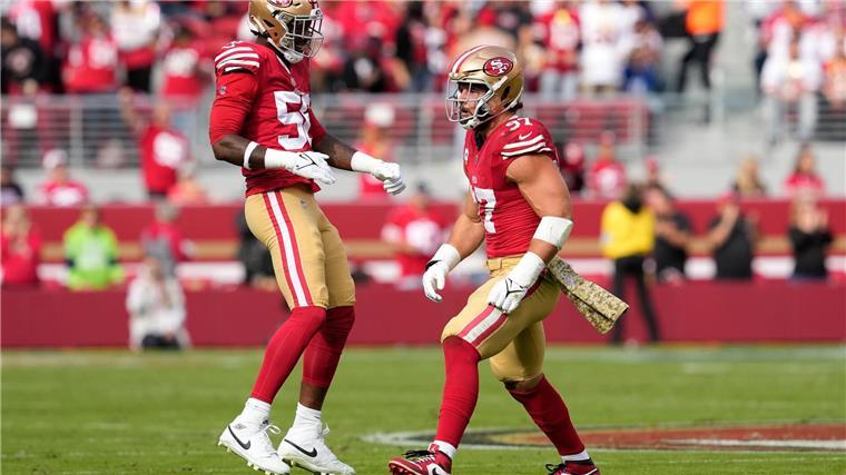 Trump-Tanz entwickelt sich in NFL zum Trend Nick Bosa feierte eine gelungene Aktion mit dem sogenannten Trump-Tanz.