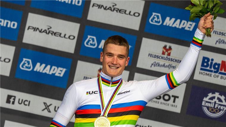 Deutscher U23-Weltmeister Behrens wechselt zu Top-Team Visma Niklas Behrens fährt künftig für das Top-Team Visma-Lease a Bike.
