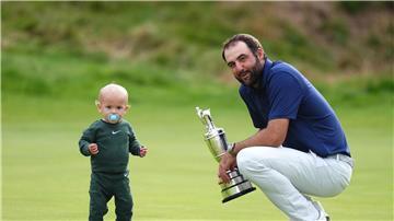 Noch ein besonderer Moment für den British-Open-Triumphator.