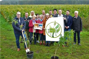 Noch wächst Mais dort, wo in Kürze ein Wald entstehen wird. Verwaltung und Politik der Stadt Geestland haben beschlossen, 33 000 Bäume als Kohlendioxid-Speicher für künftige Generationen zu pflanzen. 