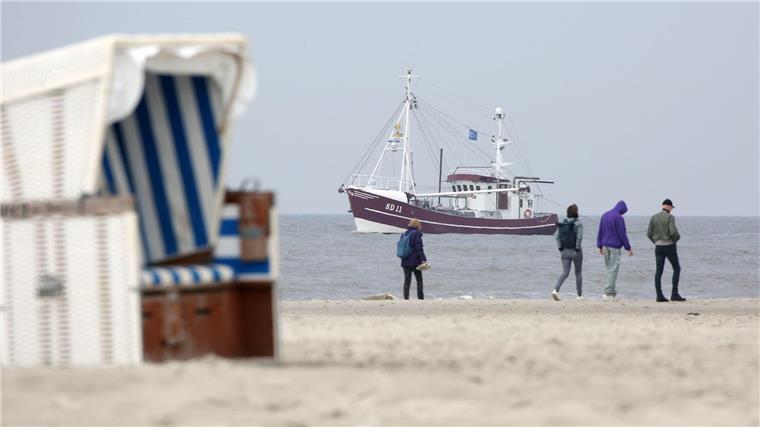 Bundesamt: Drittwärmstes Jahr in der Nordsee Nordseeküste .