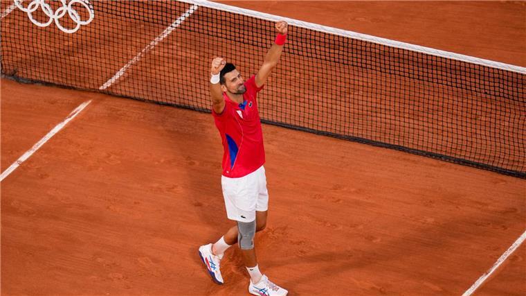 Erstes Olympia-Finale: Djokovic mit „riesiger Erleichterung“ Novak Djokovic geht mit mehr Selbstbewussstsein in das Olympia-Finale als noch in Wimbledon.