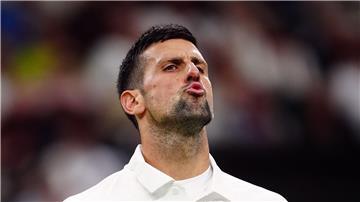 Novak Djokovic legte sich in Wimbledon mit dem Publikum an.