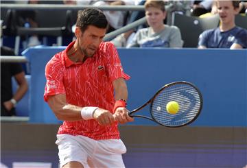 Novak Djokovic wurde positiv auf das Coronavirus getestet.