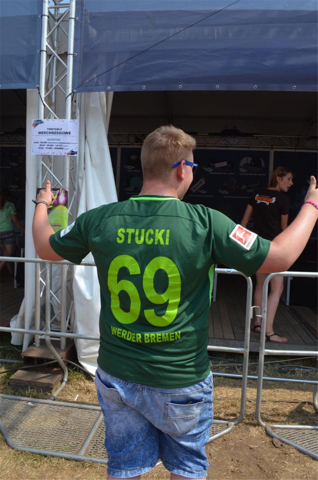 Nur echt mit seinem eigenen Namen. Foto: Overschmidt