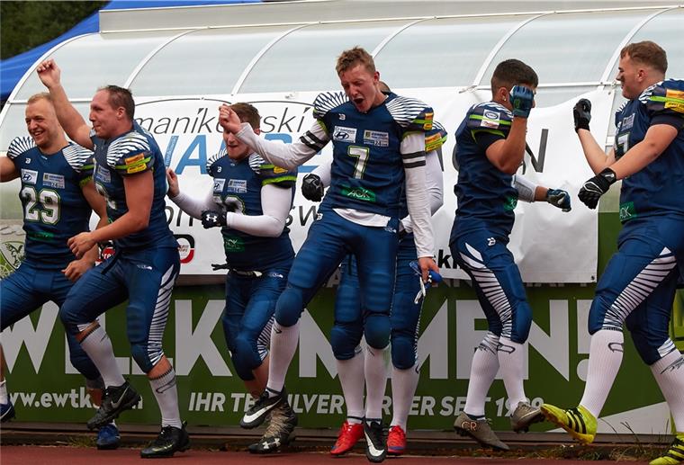 Ob es in diesem Jahr noch Footballspiele mit den Seahawks im Nordseestadion geben wird, ist mehr als fraglich. Foto: Ketzmar