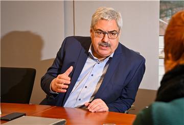 OB Melf Grantz im Interview mit Maike Wessolowski und Jens Gehrke.