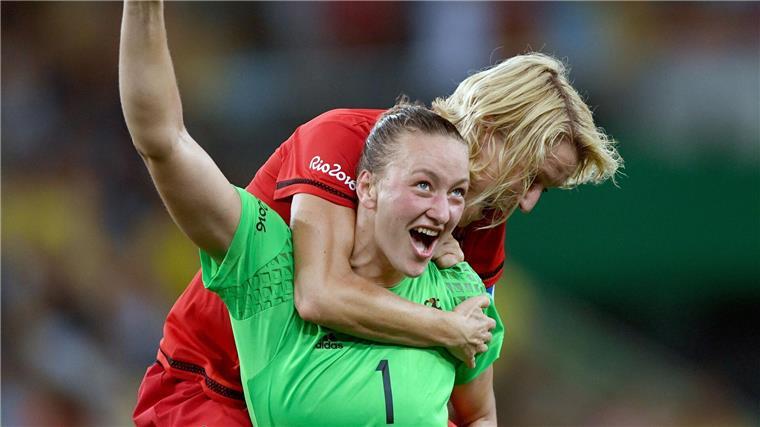 Viertes Kind statt Comeback: „Mutmacherin“ Schult hört auf Olympia-Gold bleibt: Almuth Schult.