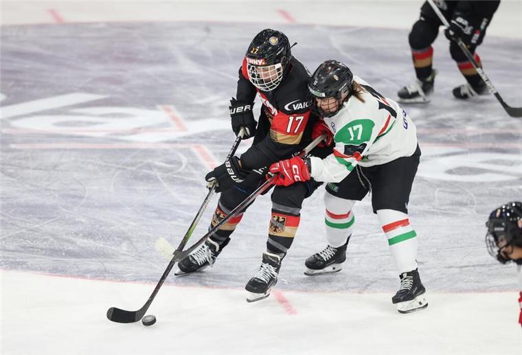 Eishockey-Showdown in Bremerhaven: DEB-Frauen kämpfen um Olympia-Qualifikation Olympia-Qualifikation in Bremerhaven: Die DEB-Frauen kämpfen um das Ticket für Mailand 2026.