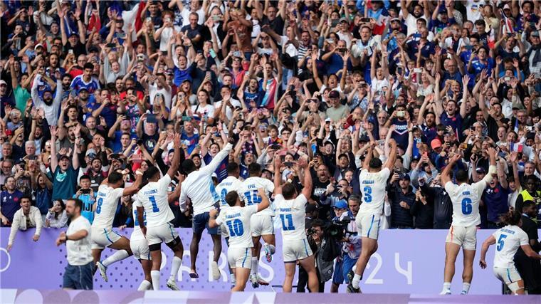 „Allez les Bleus“: Paris feiert Olympia und seine Helden Olympia wird immer mehr zu einer großen Sportparty.