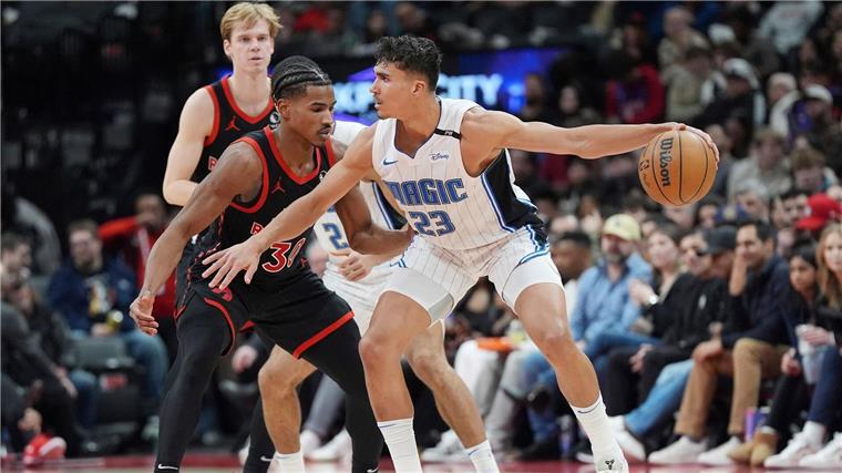 Orlandos Tristan da Silva stellte gegen die Toronto Raptors einen Karrierebestwert auf.