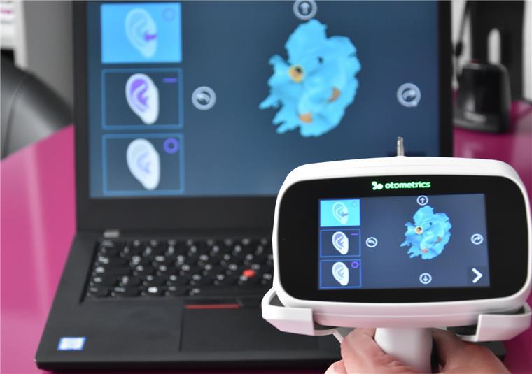Neue, innovative Technologien für Ihr
Wohlbefinden und Ihre Gesundheit! 3D-Ohr-Scanner