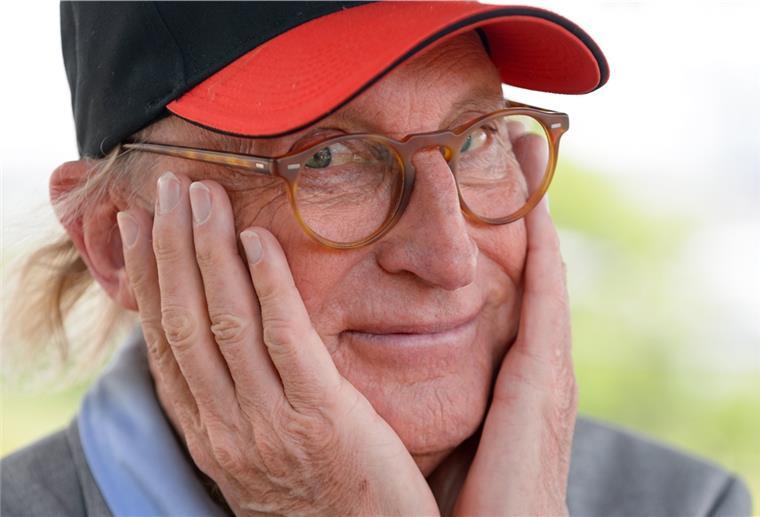 Otto Waalkes, Komiker, Schauspieler und Regisseur, während eines Pressetermins.