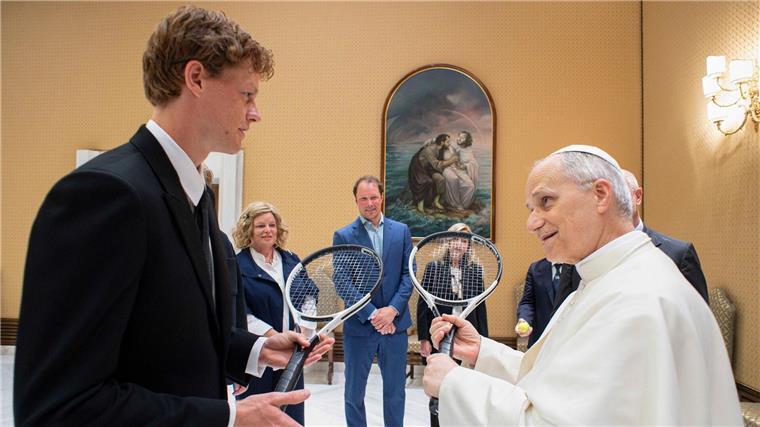Papst Leo XIV.: Sport ist ein Weg, Frieden zu schaffen Papst Leo XIV. gilt als tennisbegeistert.