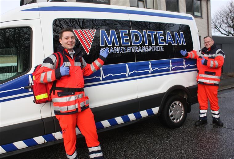 Gutes Teamwork ist für die Lebensretter das A und O Mediteam