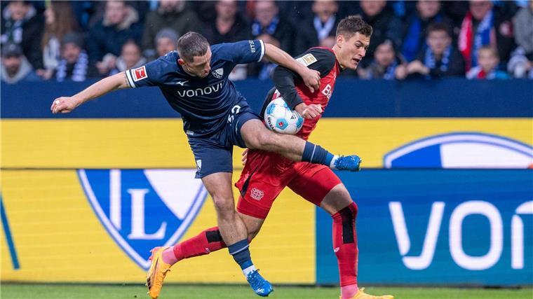 Hecking-Überraschung: Bochum holt Remis gegen Leverkusen Patrick Schick erzielte am Samstag seinen ersten Saisontreffer.