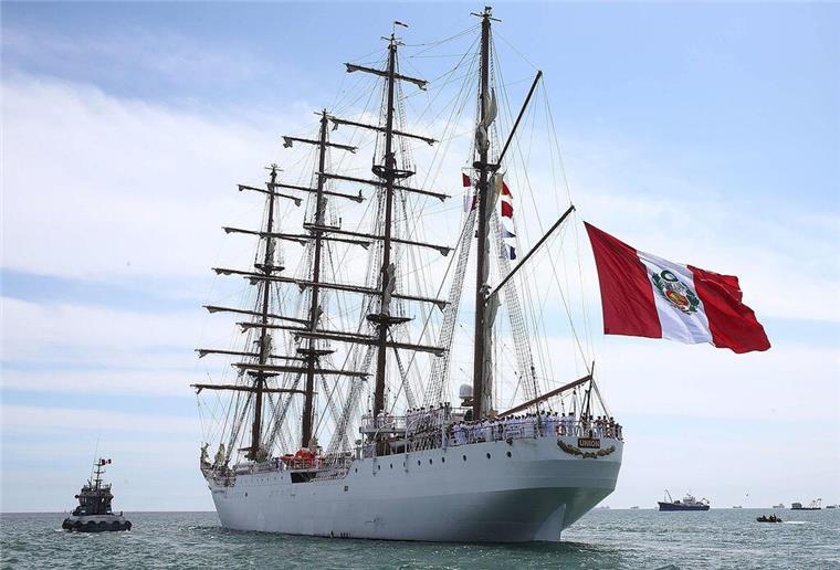 Perus Marine entsendet die einzigartige Viermastbark „Union“ zur Sail inBremerhaven.