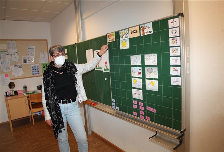 Förderschulen im Cuxland trotzen der Pandemie Petra Berg, Förderschulrektorin an der Schule am Wiesendamm in Bad Bederkesa, muss für ihre Einrichtung oft individuelle Lösungen finden.