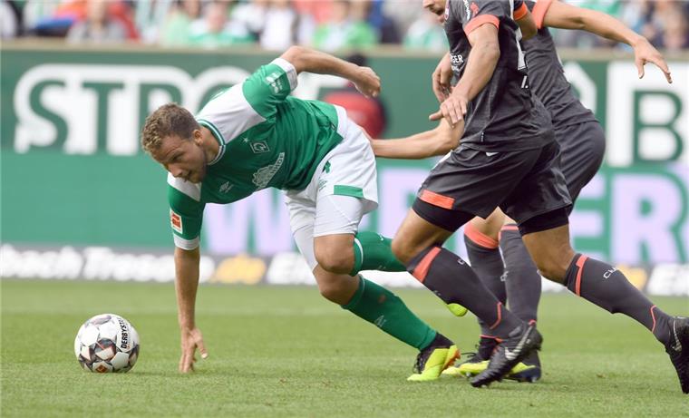 Bargfrede rückt bei Werder wieder in den Fokus Philipp Bargfrede könnte bald wieder ins Geschehen eingreifen.