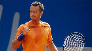 Philipp Kohlschreiber arbeitet als Trainer von Tennis-Talent Justin Engel.