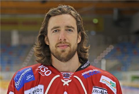 Pinguins-Stürmer Christian Hilbrich verletze sich beim Spiel in Düsseldorf.