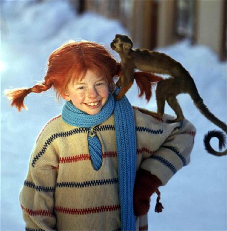 Pippi Langstrumpf feiert 70. Geburtstag Pippilotta Viktualia Rollgardina Pfefferminz Efraimstochter Langstrumpf - kurz Pippi. Foto dpa