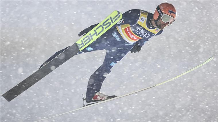 Pius Paschke feiert in Ruka seinen zweiten Einzelsieg der Saison.
