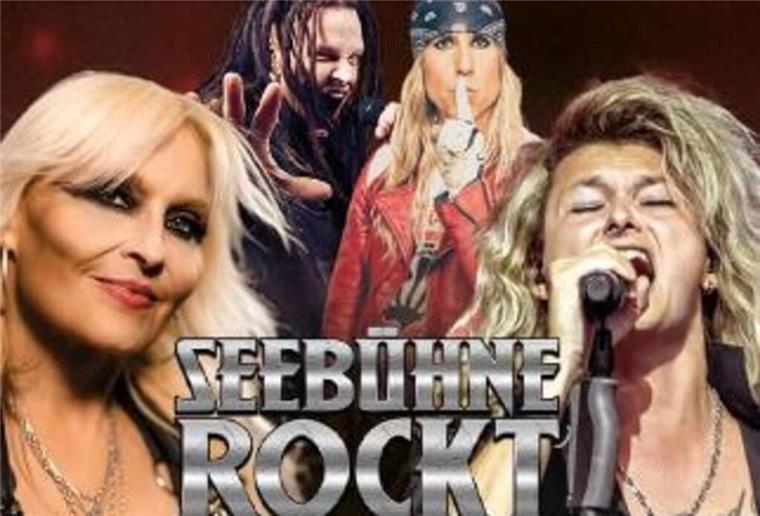 Plakat Seebühne Rockt