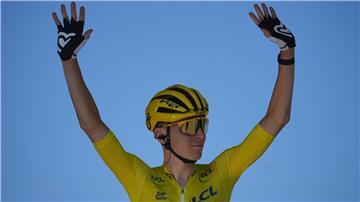 Plant Start bei der Vuelta: Rad-Superstar Tadej Pogacar. 