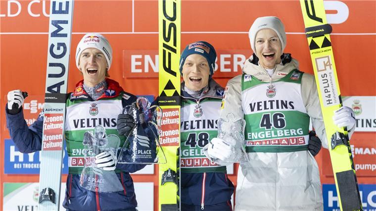 Generalprobe misslingt: Skispringer schwächeln vor Tournee Podium ohne Deutsche: Die Österreicher Hörl und Tschofenig glänzen im Weltcup.