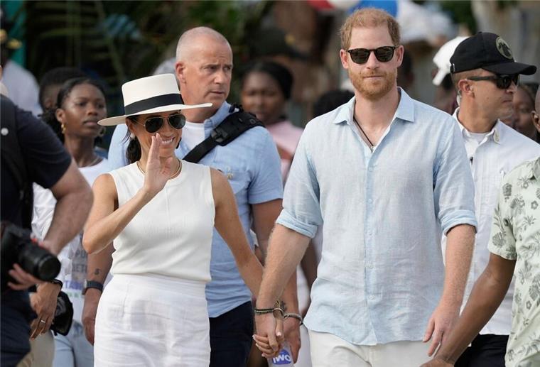Prinz Harry und Meghan hatten ihre royalen Pflichten vor fünf Jahren abgelegt.