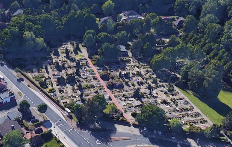 Rohr kaputt: Wasserprobleme auf dem Langener Friedhof Probleme mit der Wasserversorgung gibt es auf dem Friedhof Langen.