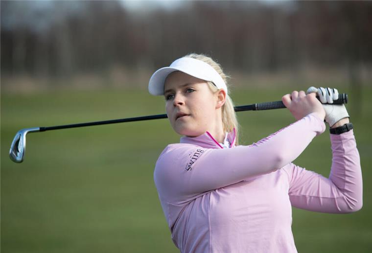 Profi-Golferin Anastasia Mickan ist die Schirmherrin des inklusiven Turniers im GC Bremer Schweiz in Bremen.