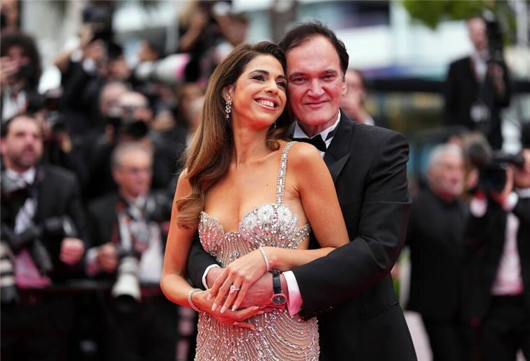 Quentin Tarantino mit seiner Partnerin Daniella Pick.