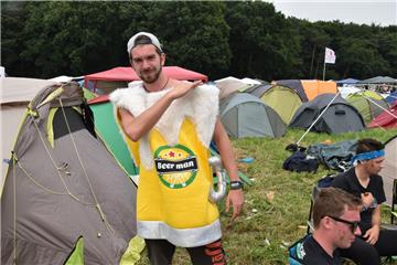 &quot;Beer man&quot; kommt zur Rettung!