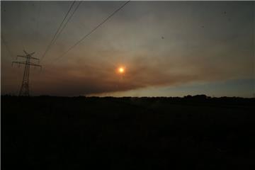Rauchwolke in Nordenham: Die Ursache liegt wohl in Meppen. Foto: Lorenz