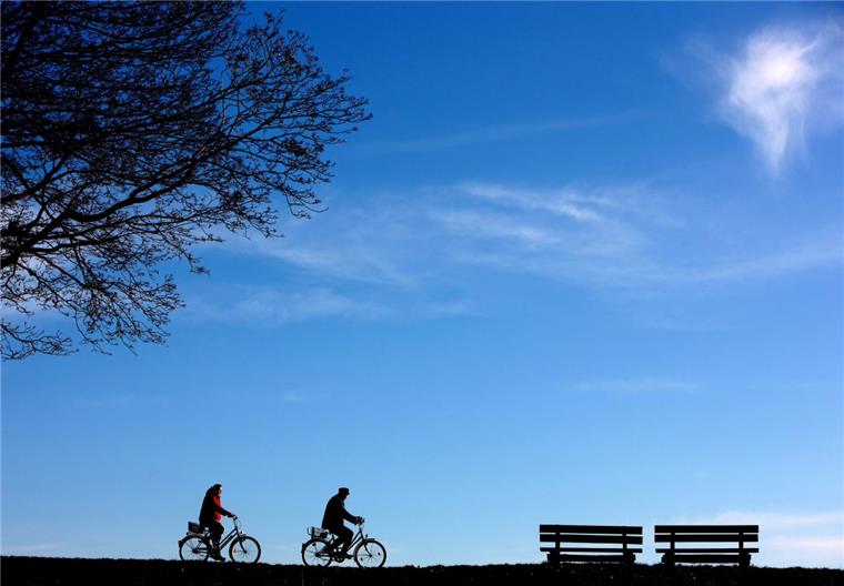 Fahrradsommer startet am Pfingstwochenende Rauf aufs Rad lautet das Motto des NZ-Fahrradsommers. Foto imago