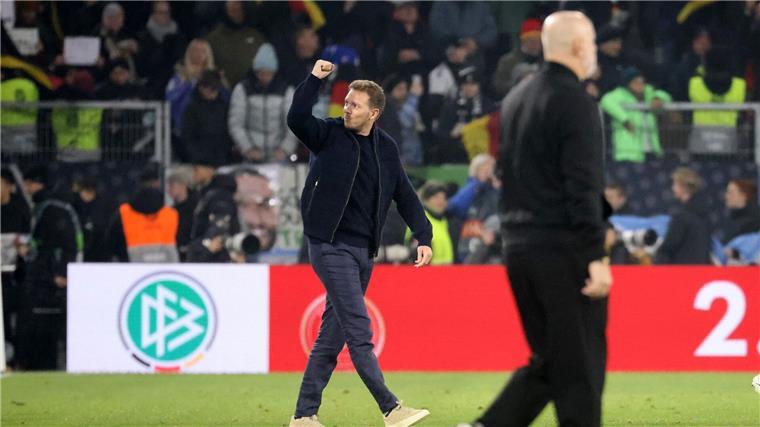 DFB-Team mit Torrekord Gruppensieger: „Das hat Spaß gemacht“ Rekordsieg unter seiner Leitung.